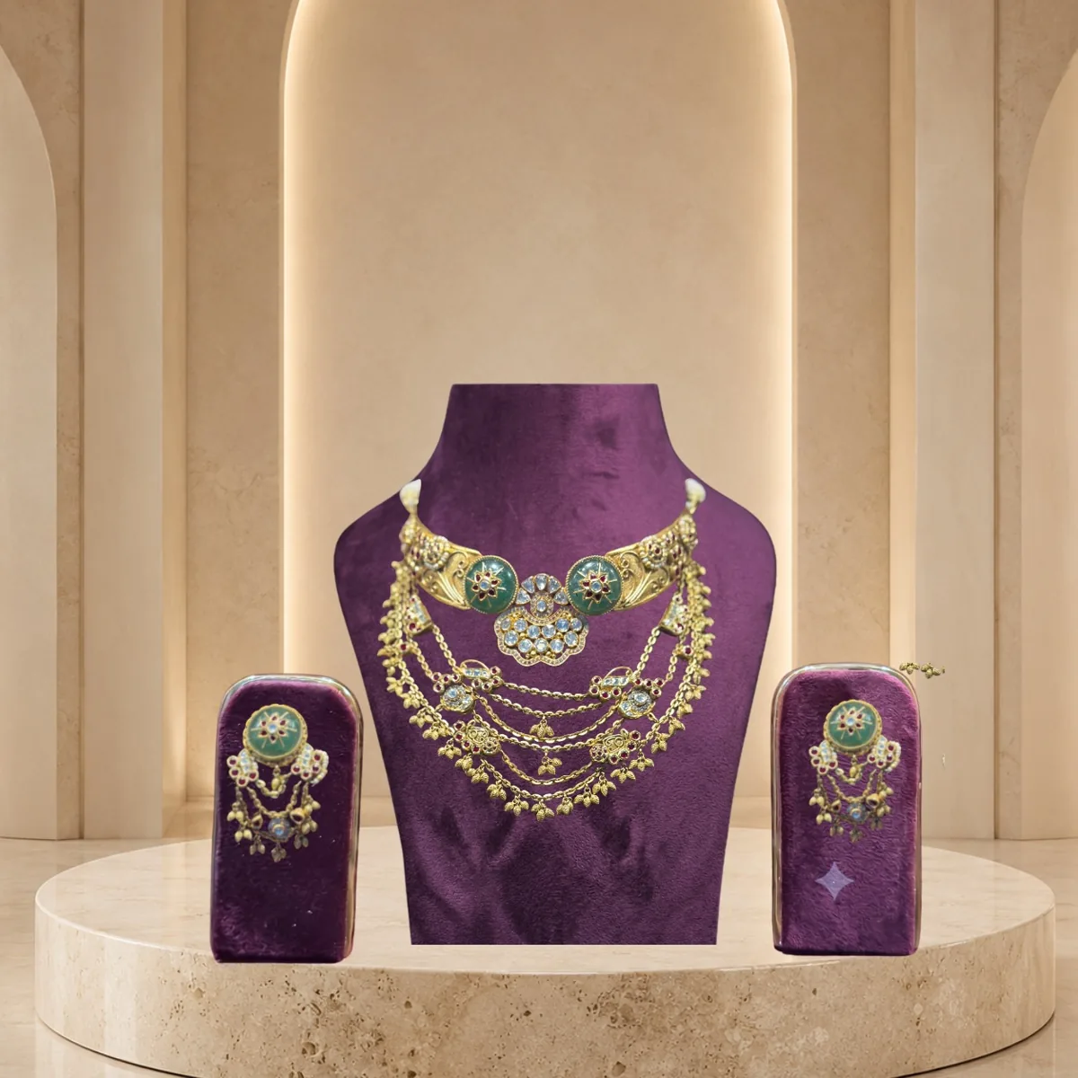 Padmini Bridal Set — Bridal Sets jewellery by Shree Kishan Jewellers & Sons