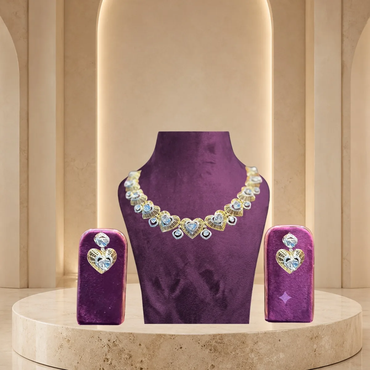 Chhavi Polki Necklace — Necklace Sets jewellery by Shree Kishan Jewellers & Sons